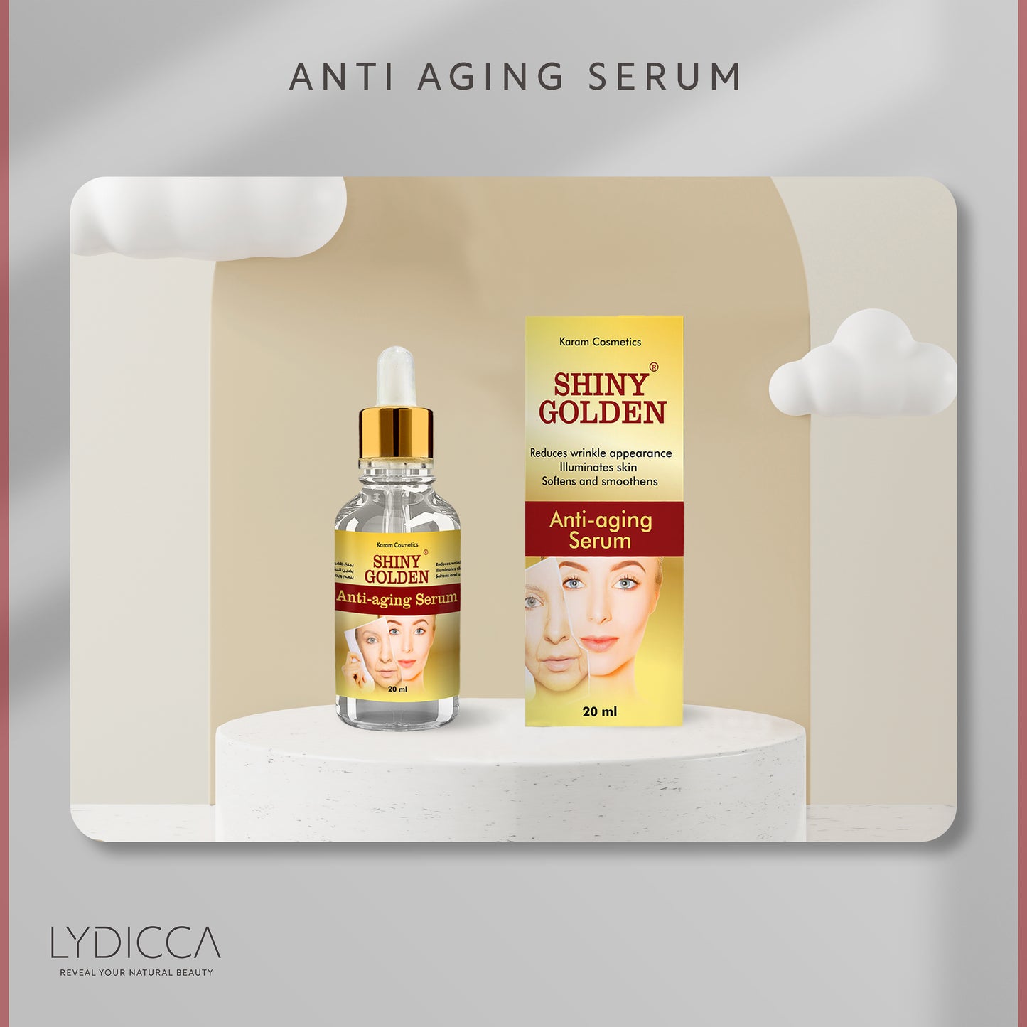 Anti-Aging Serum - Shiny Golden