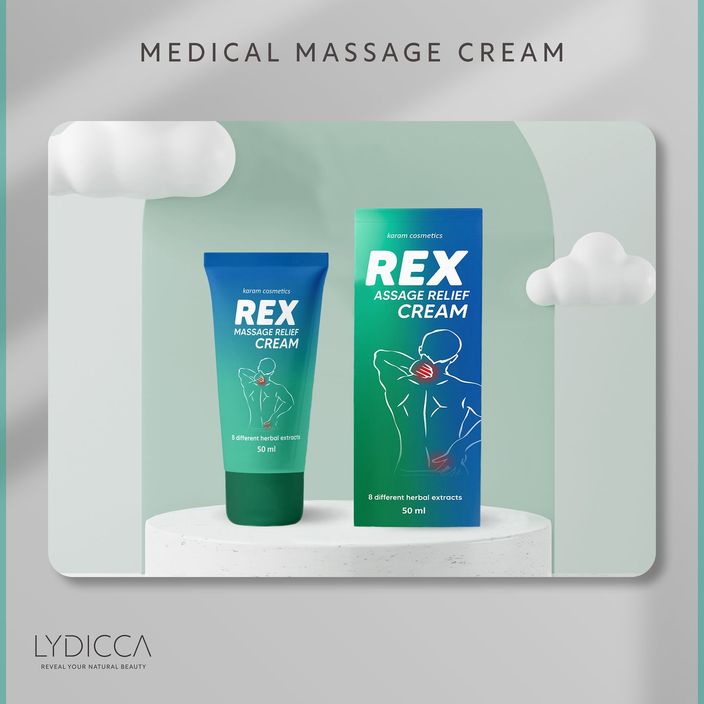 Crème de Massage Médical – Rex