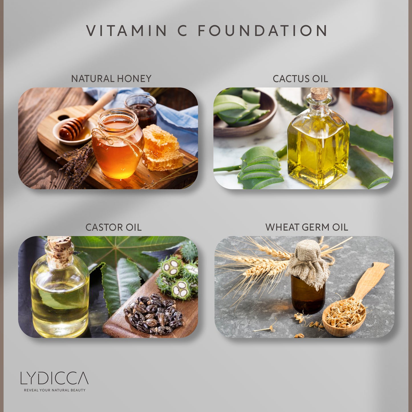 Foundation Cream with Vitamin C – Lydicca