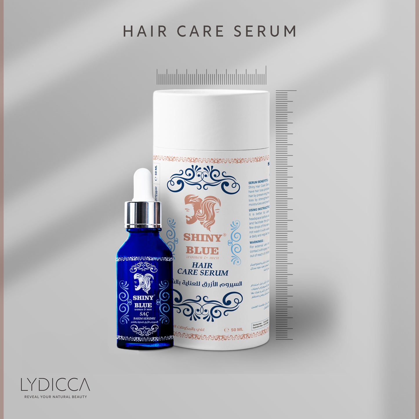 Hair Care Serum - Shiny Blue